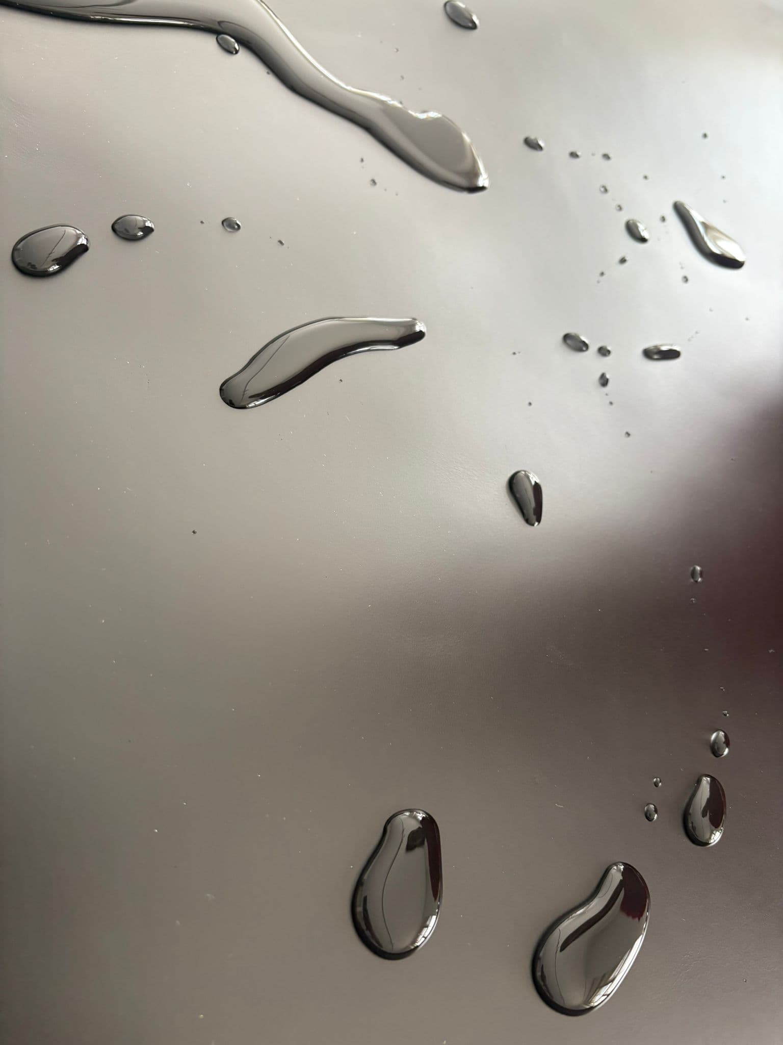 Vegetable-tanned leather detail